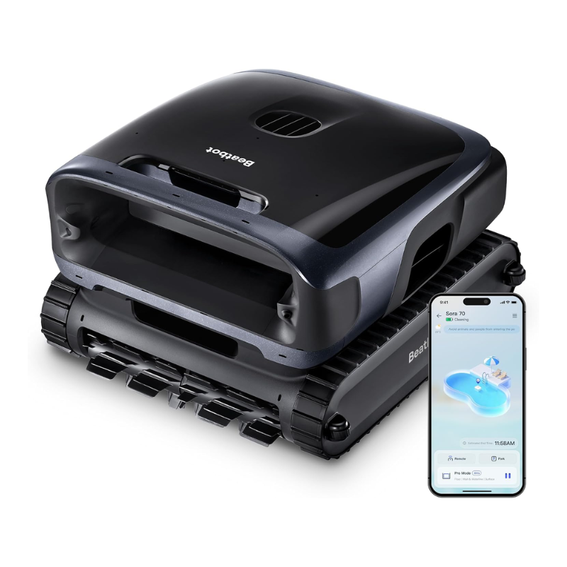 Beatbot Sora 70 AI Robotic Pool Vacuum with App Control