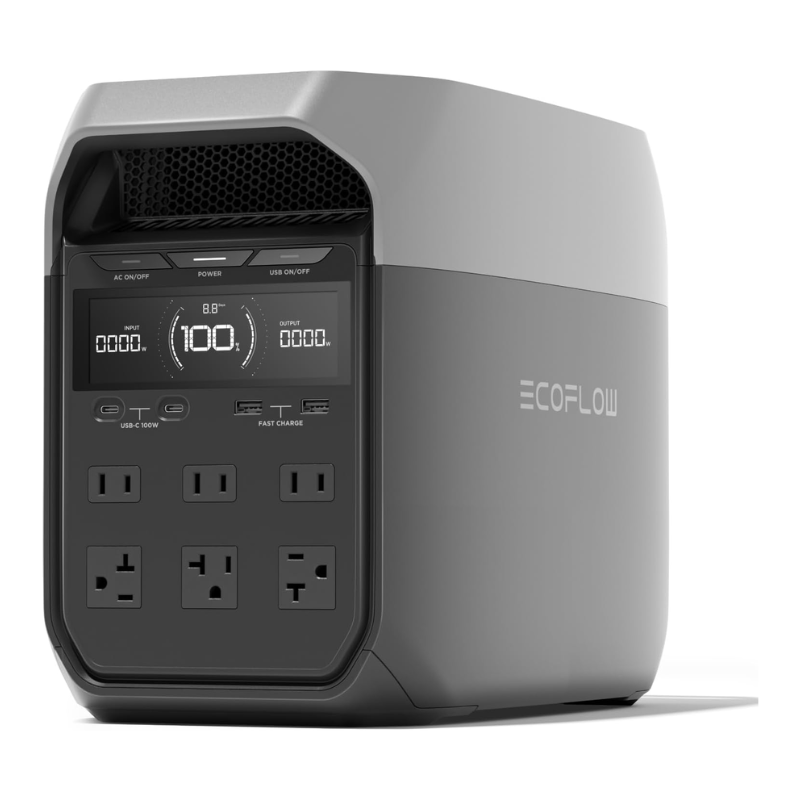 EF ECOFLOW DELTA 3 Portable Power Station 1024Wh 1800W