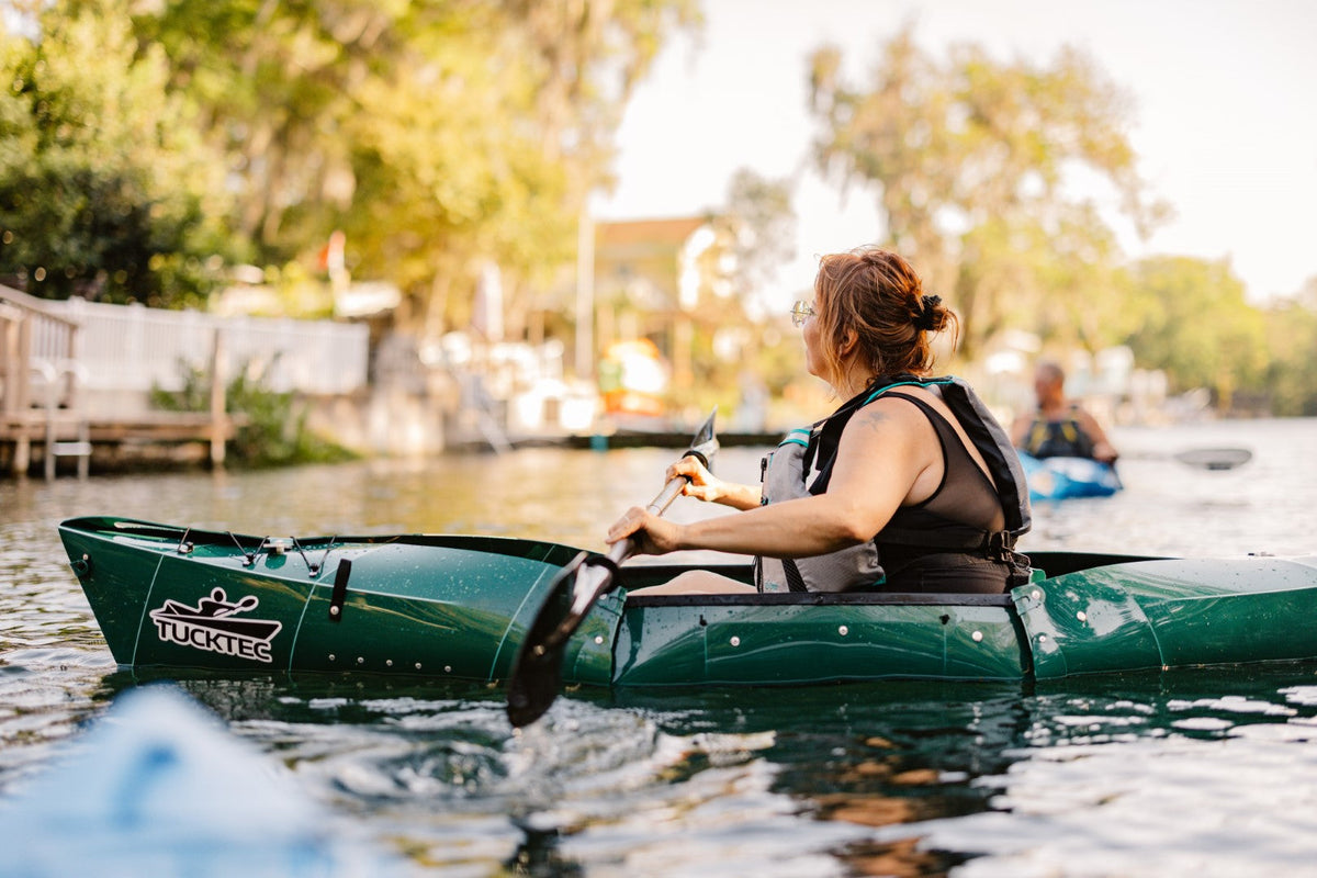 2023 TUCKTEC 8' FOLDING KAYAKS for YOUTH and SMALL ADULT
