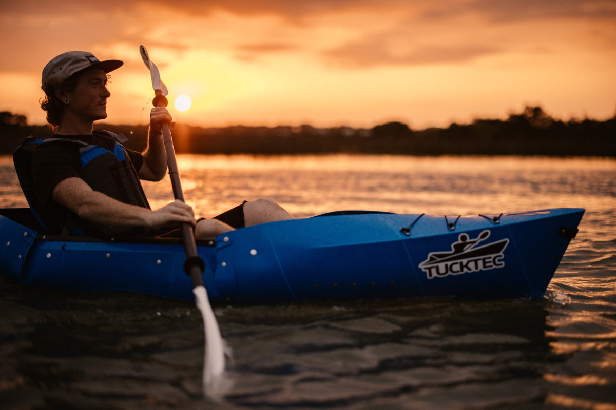 2023 TUCKTEC 8' FOLDING KAYAKS for YOUTH and SMALL ADULT