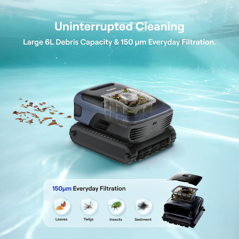 Beatbot Sora 70 AI Robotic Pool Vacuum with App Control