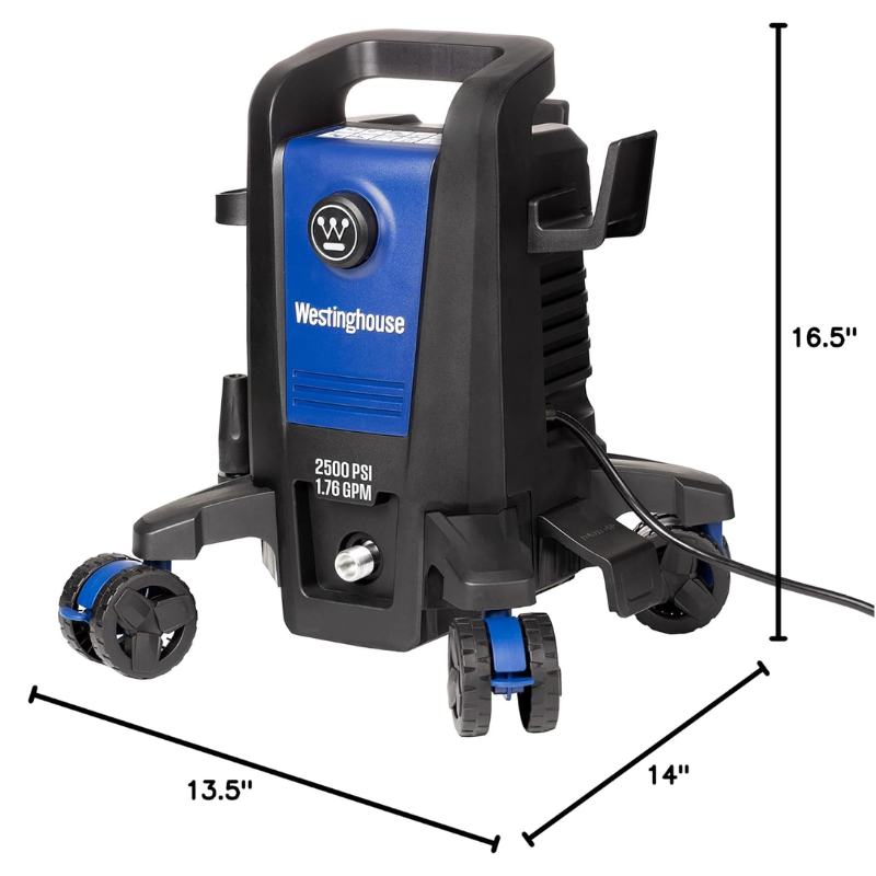 Westinghouse ePX3500 Electric Pressure Washer 2500 PSI 1.76 GPM with 5 Nozzles