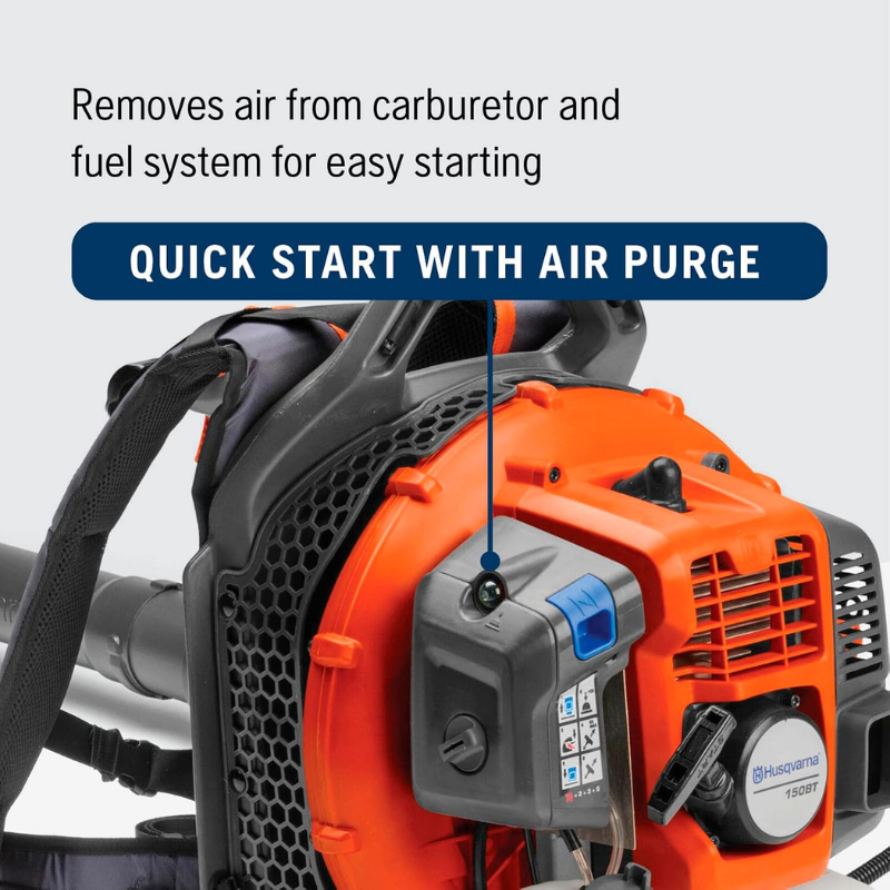 Husqvarna 150BT Gas Backpack Leaf Blower 51cc 765 CFM 270 MPH