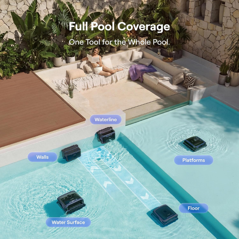 Beatbot Sora 70 AI Robotic Pool Vacuum with App Control