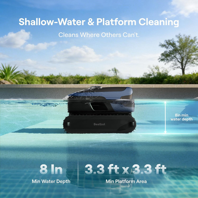 Beatbot Sora 70 AI Robotic Pool Vacuum with App Control