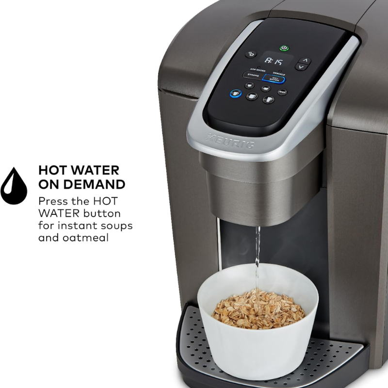 Keurig K-Elite Single Serve K-Cup Coffee Maker, Brushed Slate