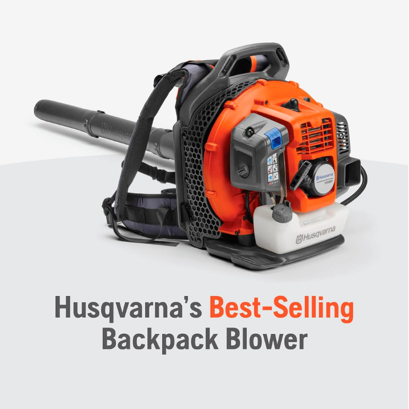 Husqvarna 150BT Gas Backpack Leaf Blower 51cc 765 CFM 270 MPH