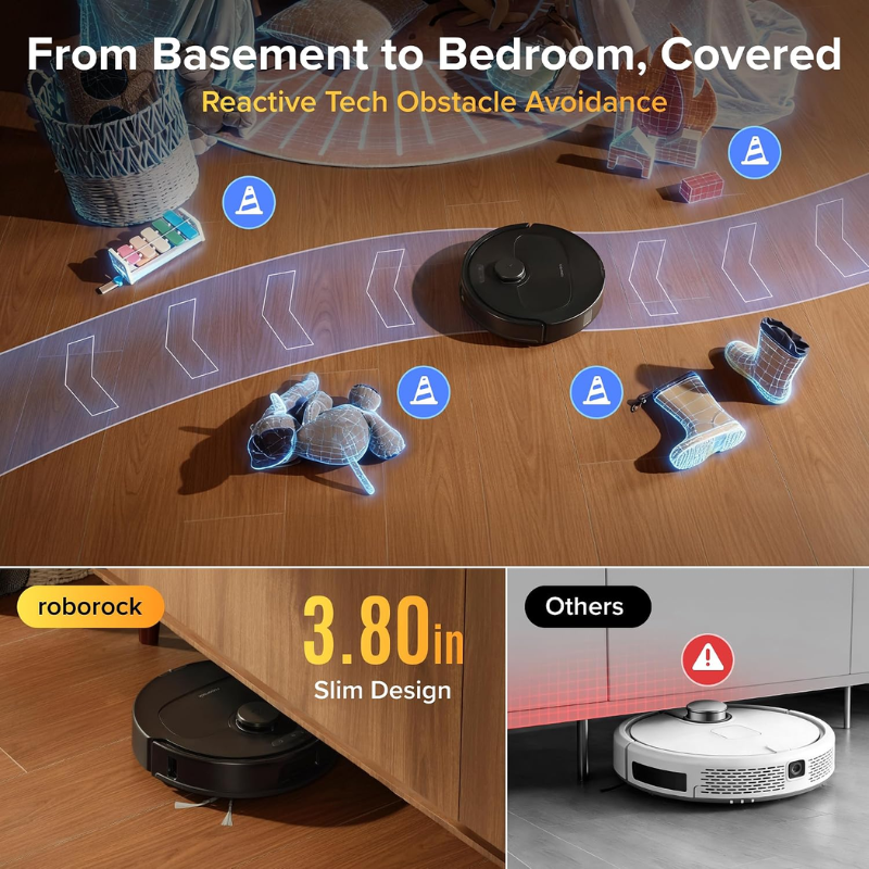 Roborock Qrevo S Pro Robot Vacuum and Mop 18,500Pa