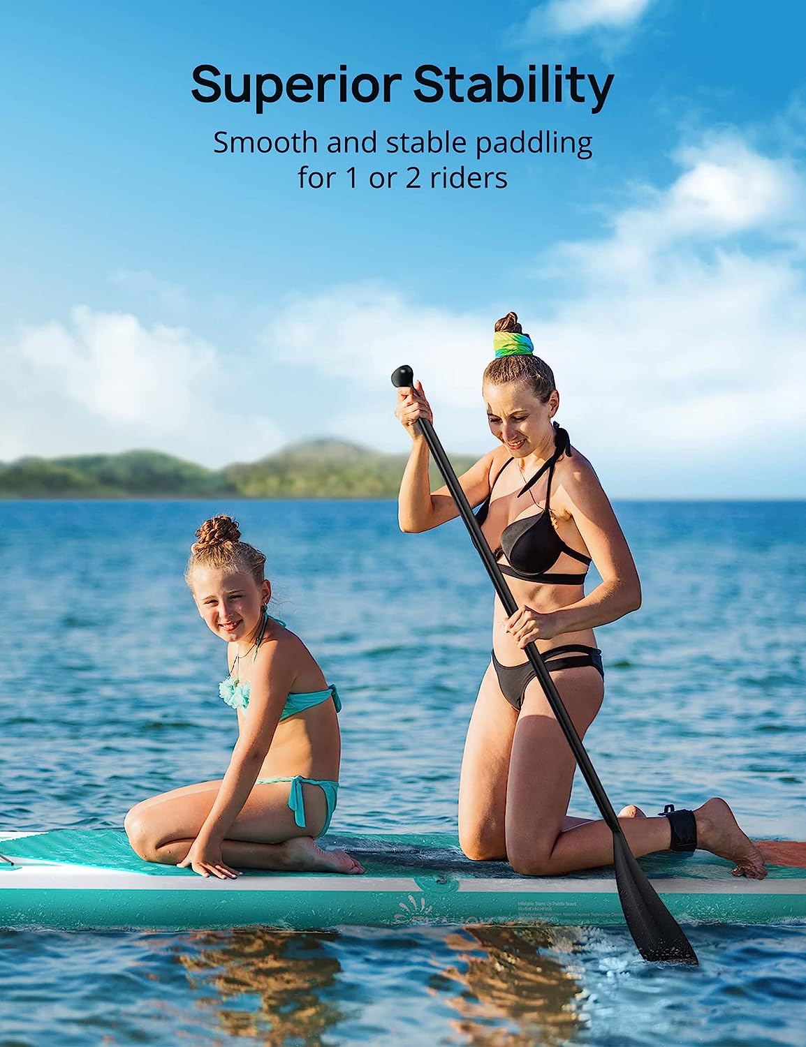 EVAJOY Paddle Boards, 10'10''x32''x6'' Inflatable Stand Up Paddle Board SUP for All Skill Levels