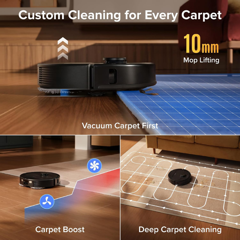Roborock Qrevo S Pro Robot Vacuum and Mop 18,500Pa