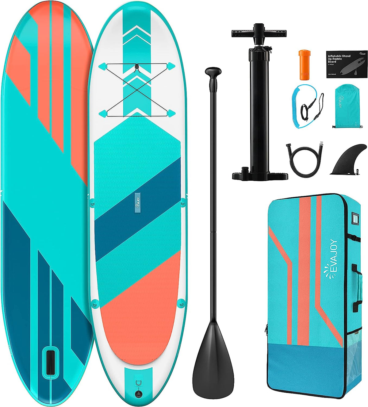 EVAJOY Paddle Boards, 10'10''x32''x6'' Inflatable Stand Up Paddle Board SUP for All Skill Levels