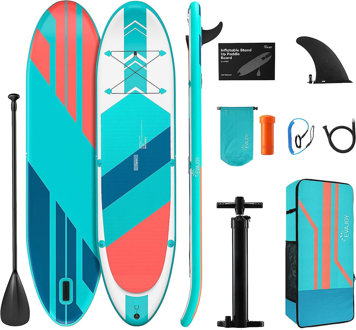 EVAJOY Paddle Boards, 10'10''x32''x6'' Inflatable Stand Up Paddle Board SUP for All Skill Levels