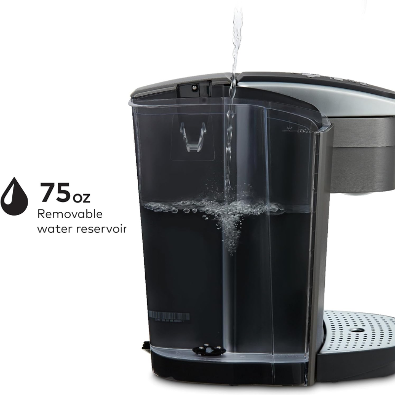 Keurig K-Elite Single Serve K-Cup Coffee Maker, Brushed Slate
