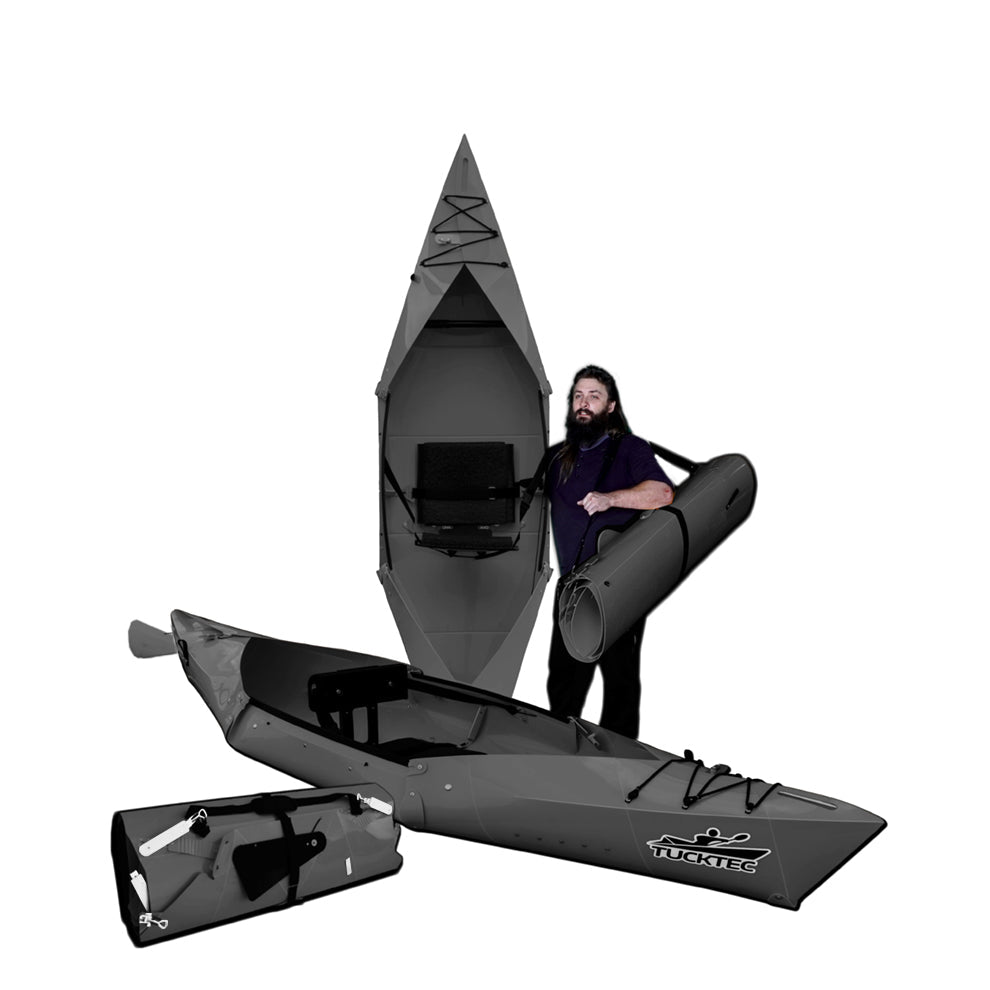 2023 TUCKTEC 8' FOLDING KAYAKS for YOUTH and SMALL ADULT