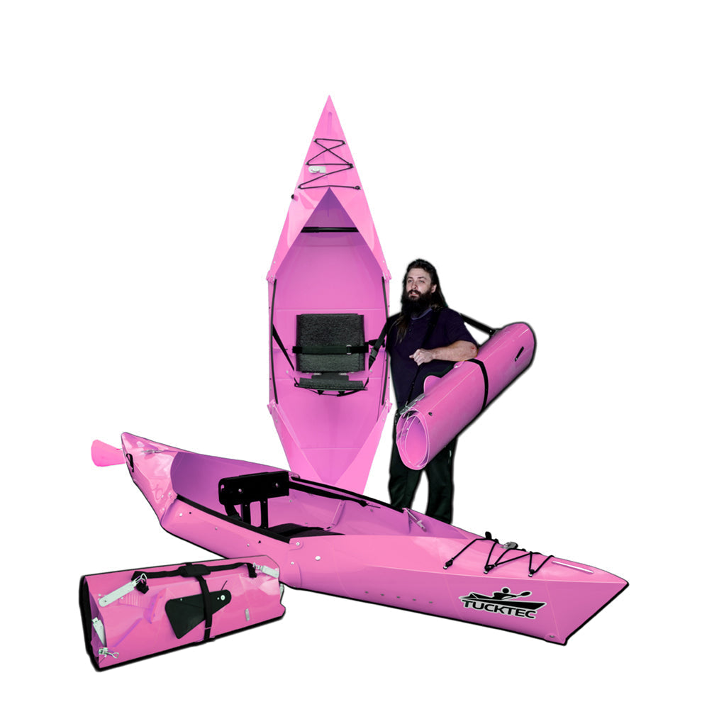 2023 TUCKTEC 8' FOLDING KAYAKS for YOUTH and SMALL ADULT