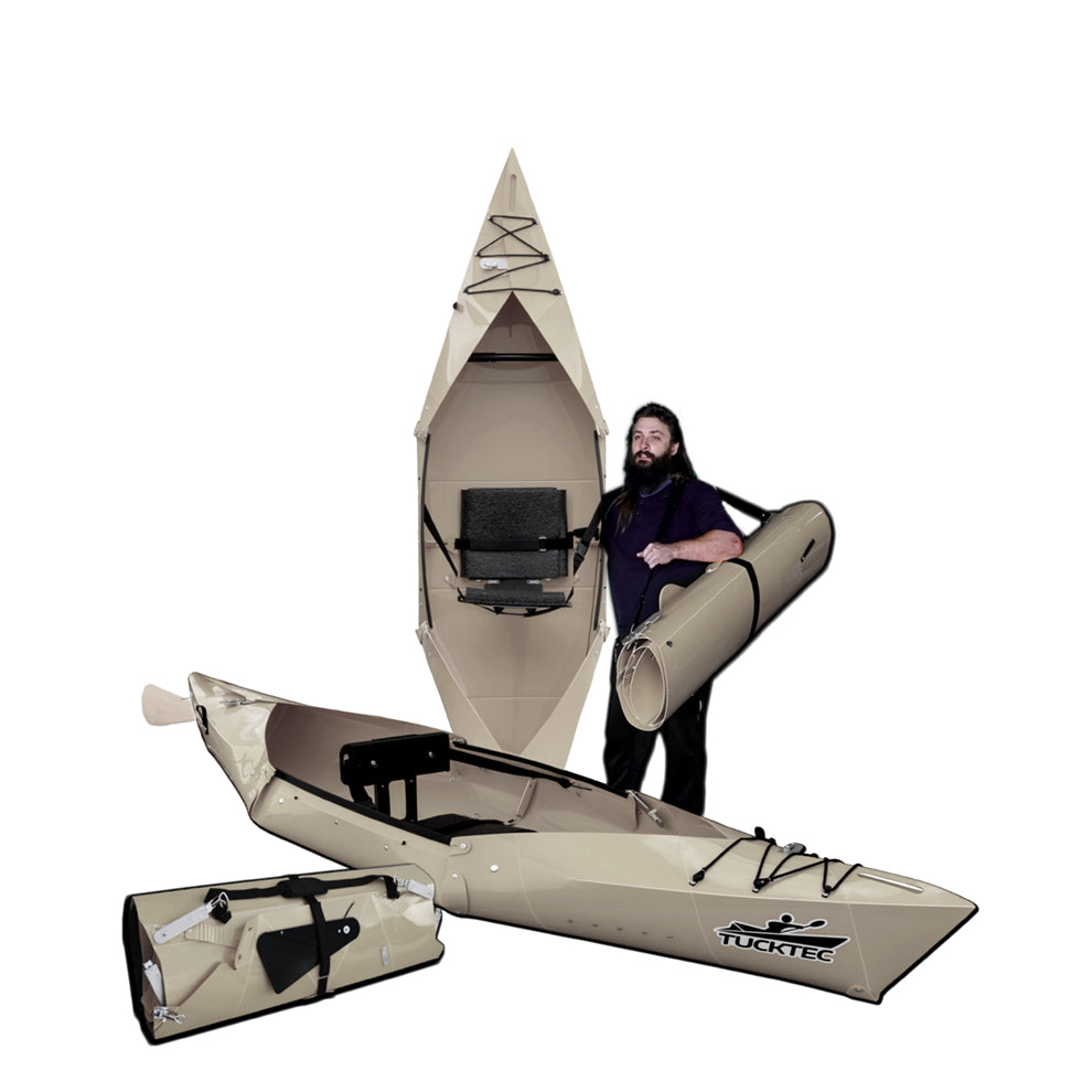 2023 TUCKTEC 8' FOLDING KAYAKS for YOUTH and SMALL ADULT