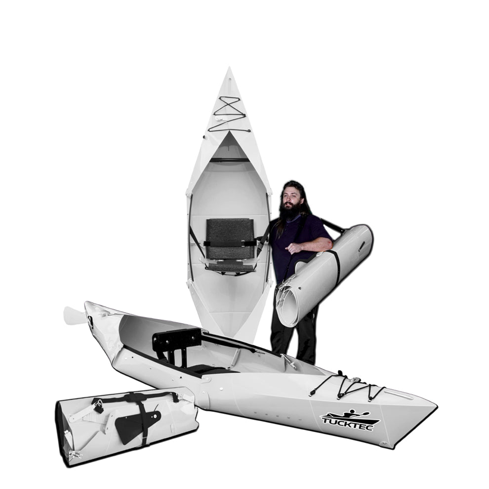 2023 TUCKTEC 8' FOLDING KAYAKS for YOUTH and SMALL ADULT