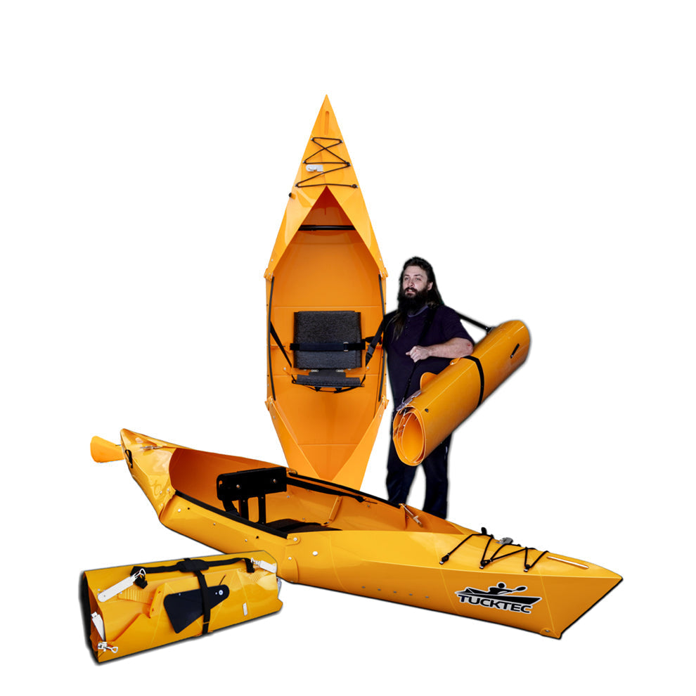2023 TUCKTEC 8' FOLDING KAYAKS for YOUTH and SMALL ADULT
