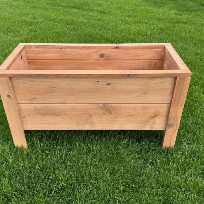 White Cedar Raised Garden Planter Box – 16" x 30" x 20"