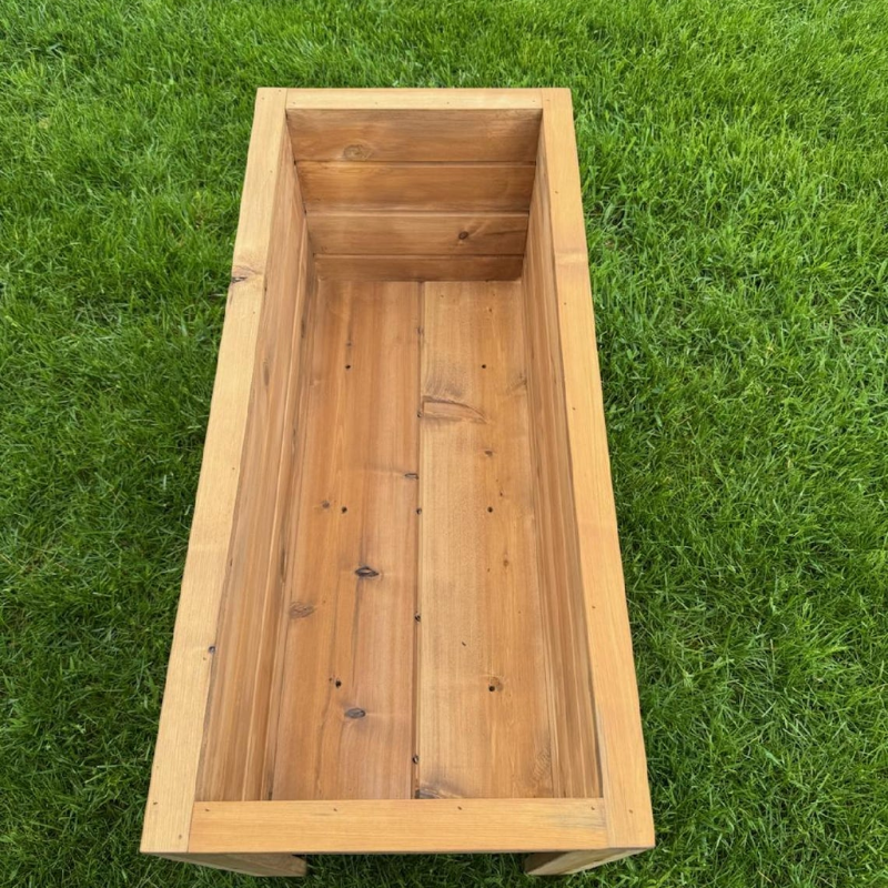 White Cedar Raised Garden Planter Box – 16" x 30" x 20"